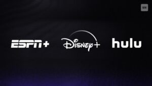 ESPN + Disney plus + Hulu 1 month